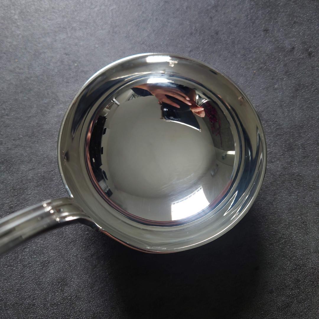 希少 美品 クリストフル アルビ スープレードル