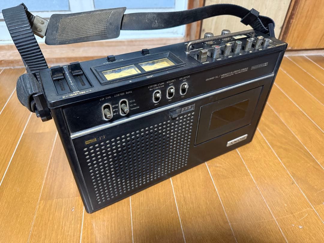ソニー　カセットコーダー　TC-2890SD デンスケ　レトロ 家電　希少