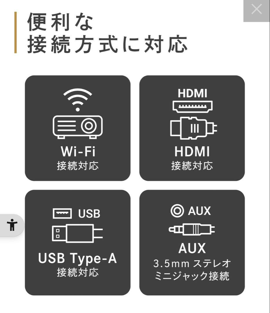 【新品未開封】スリーズ　プロジェクター