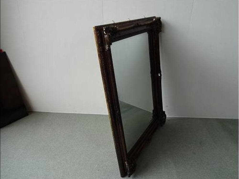 ギャラリー製　高級ミラー　ロココ調　壁掛け　鏡　ウォールミラー