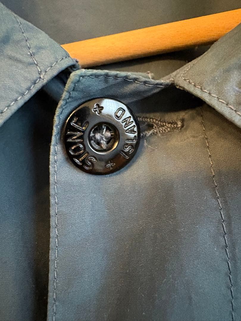 Stone  ナイロンジャケット グリーングレー