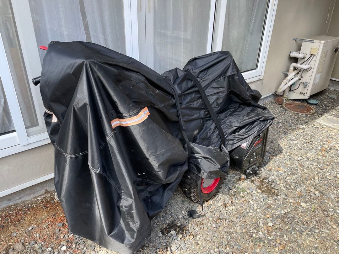 60V 除雪機 黒/赤