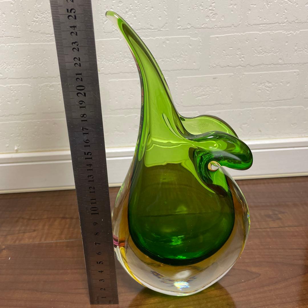 ムラノガラス murano ヴィンテージ 花瓶