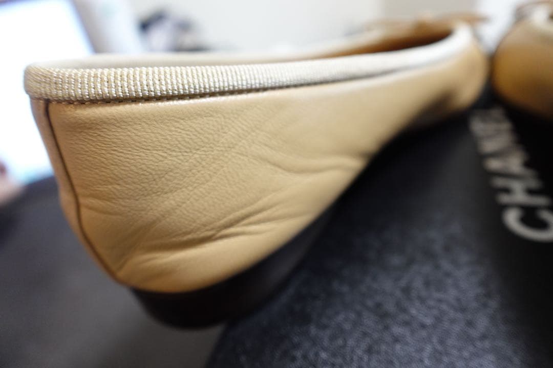 シャネル バレエシューズ 36.5 バレリーナ