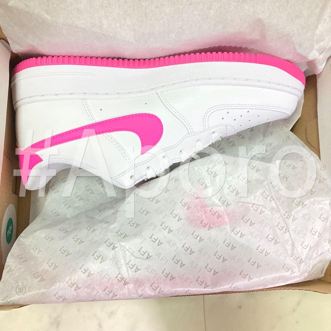 NIKE ナイキ AIR FORCE 1 エアフォース1 シルバーピンク23.5