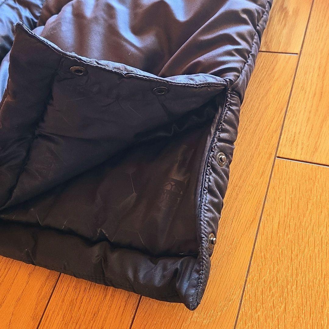 ATHLETA アスレタ ロングベンチコート サッカー 中綿 カモフラ 黒 XL