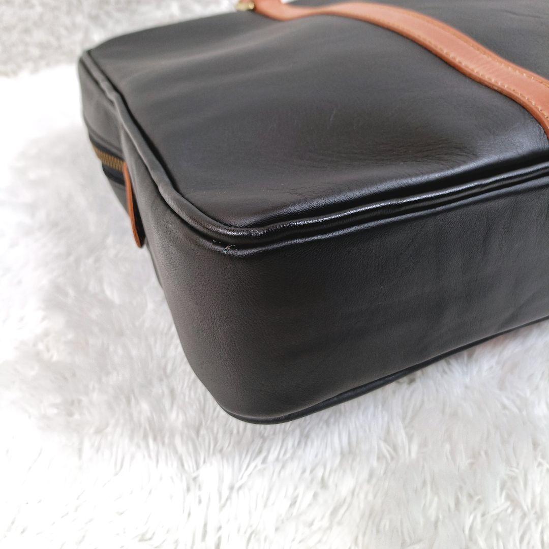 タナークロール レザー ビジネスバッグ ブリーフケース A4収納可 保存袋