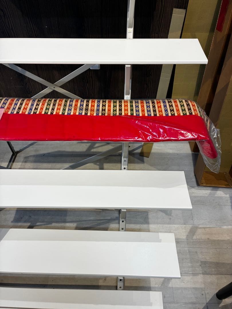 雛壇7段飾り　白色　40号　説明書あり