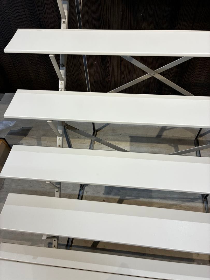 雛壇7段飾り　白色　40号　説明書あり