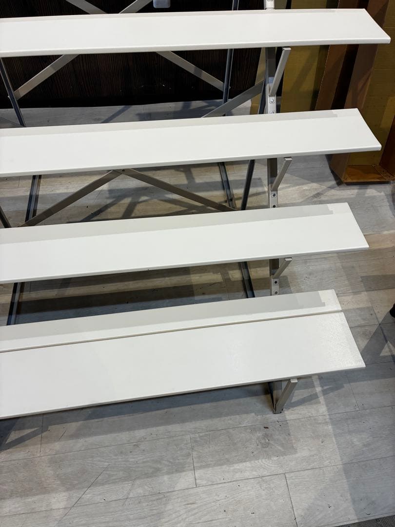 雛壇7段飾り　白色　40号　説明書あり