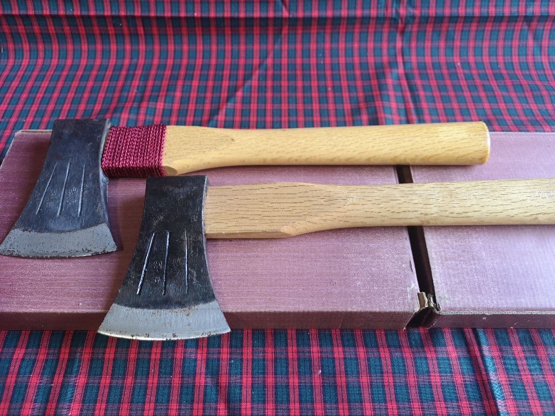 新潟燕三条　水野製作所　割込鋼　手斧【廃盤品】