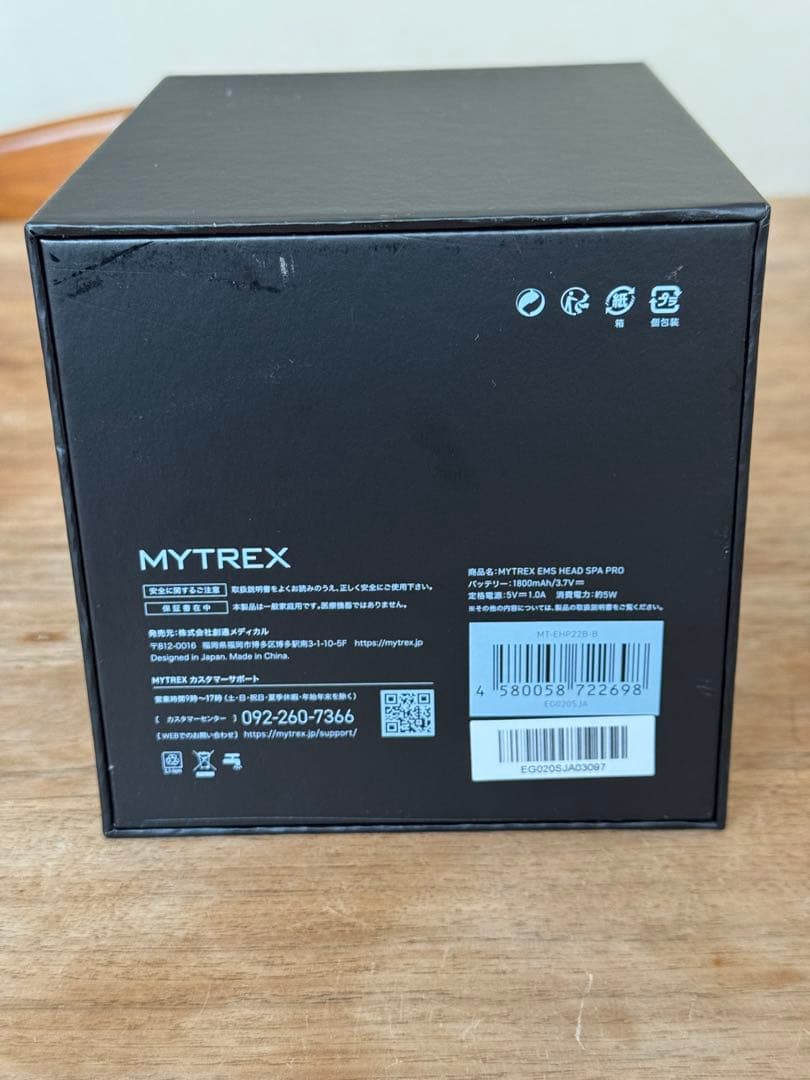 未使用 撮影で開封のみ MYTREX EMS HEAD SPA PRO