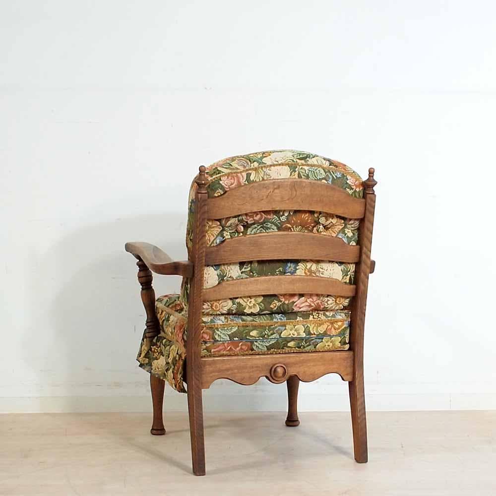 オークショップ 豊田たんす 1人掛けソファ C アームチェア ZR24359