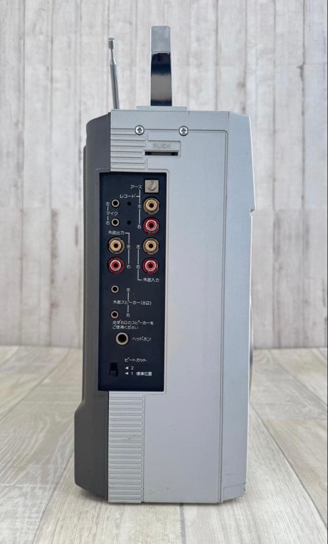 希少VICTOR ビクター　ラジカセ　RCーM70 昭和レトロラジオ