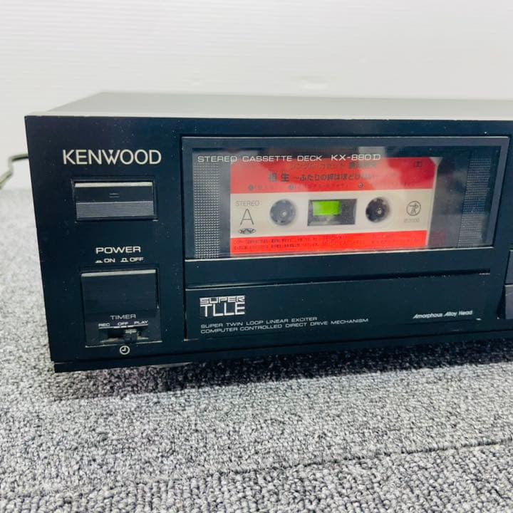 KENWOOD カセットデッキ　KX-880D