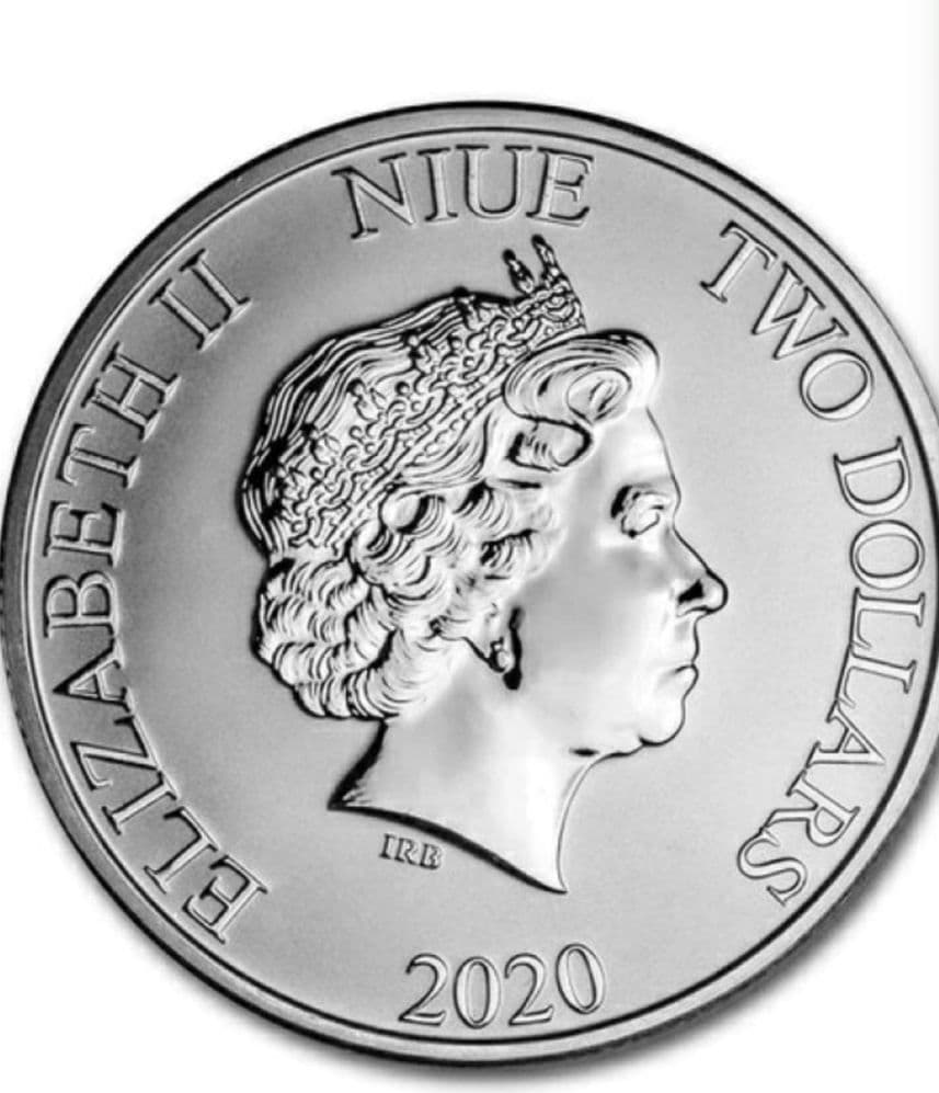 2020年 ライオン・キング 銀貨
