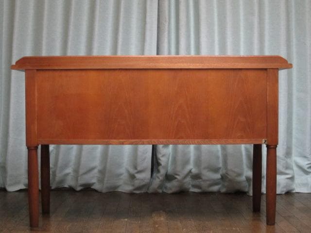 飛騨家具 飛騨産業 キツツキ 3杯引き出し コンソールテーブル/木製デスク