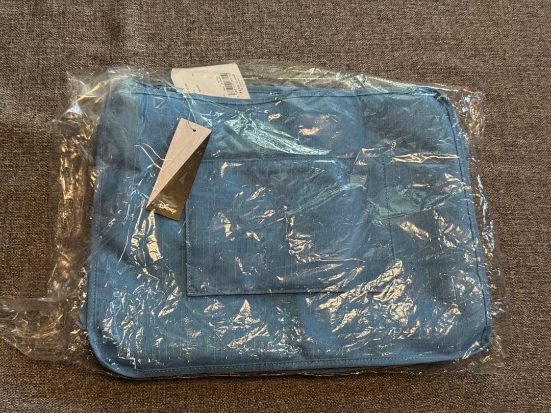 WCJ Disney　ディズニー　トラベルバッグ　ポーチ　ミッキー　ブルー