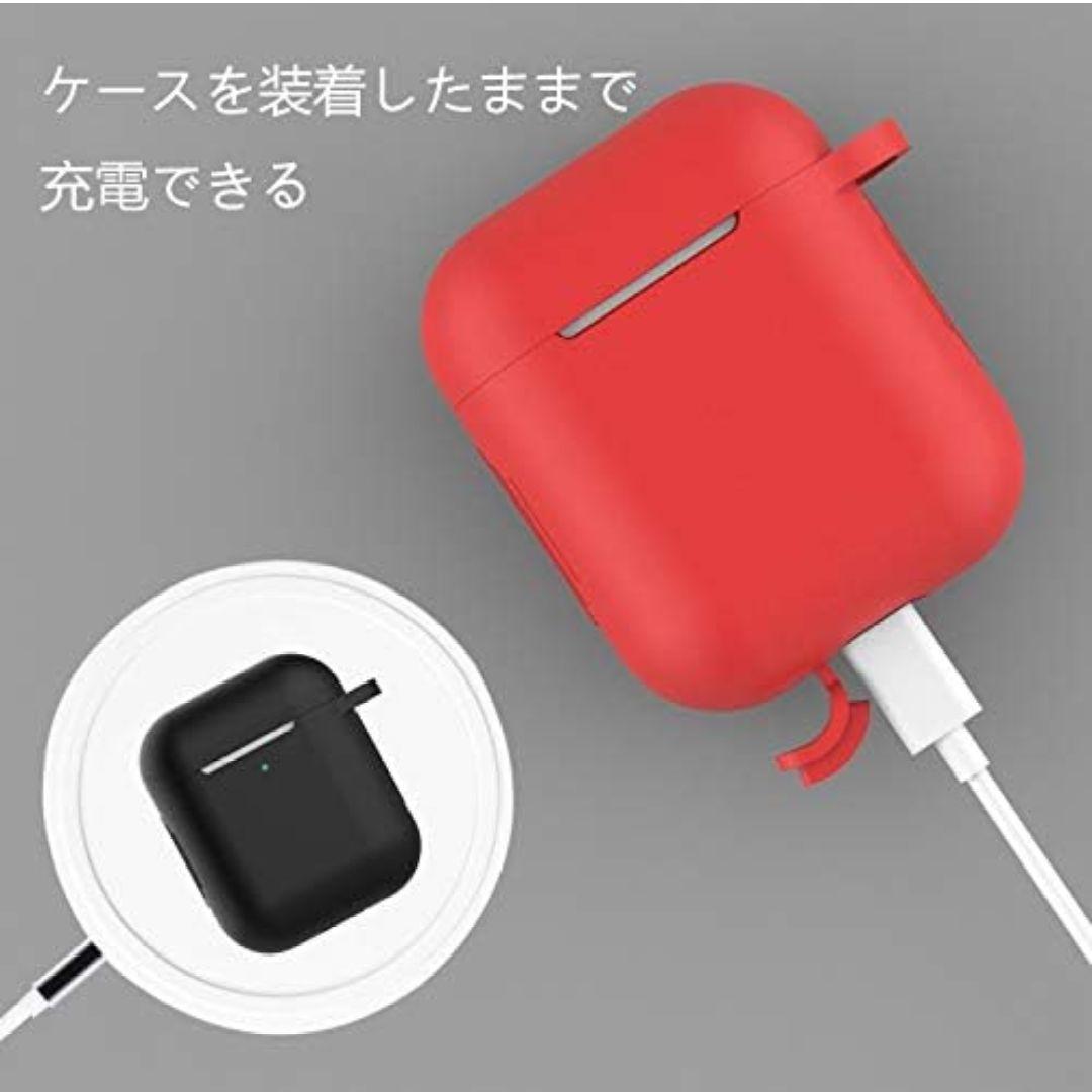 7* AirPods ケース ホワイト AirPods第1/2世代対応