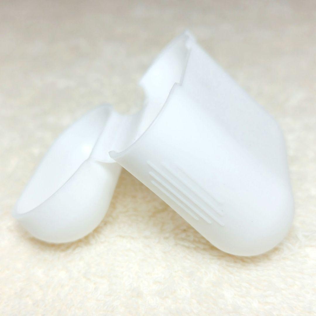 7* AirPods ケース ホワイト AirPods第1/2世代対応