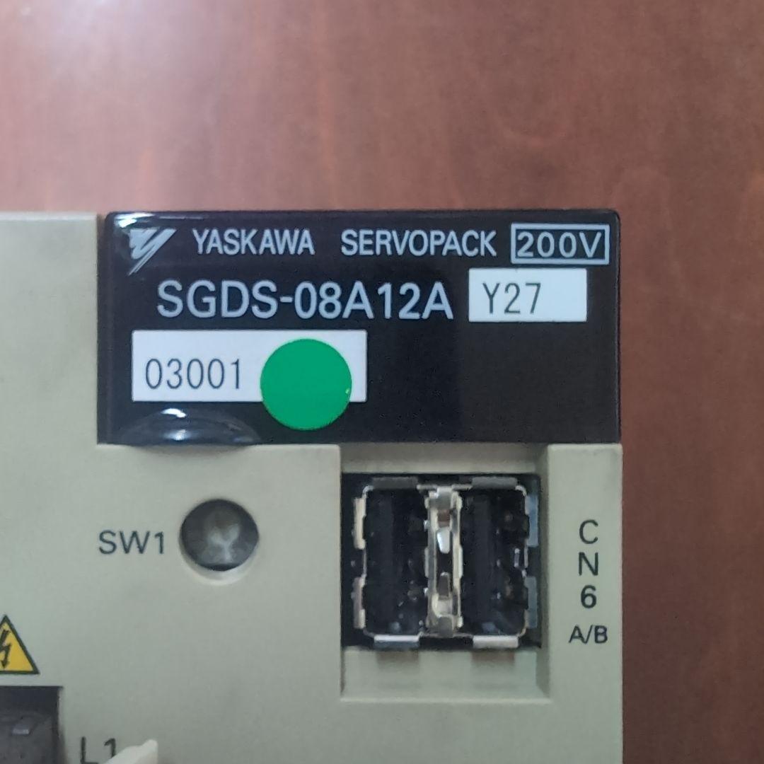 YASKAWA サーボパック SGDS-08A12A 200V　中古品
