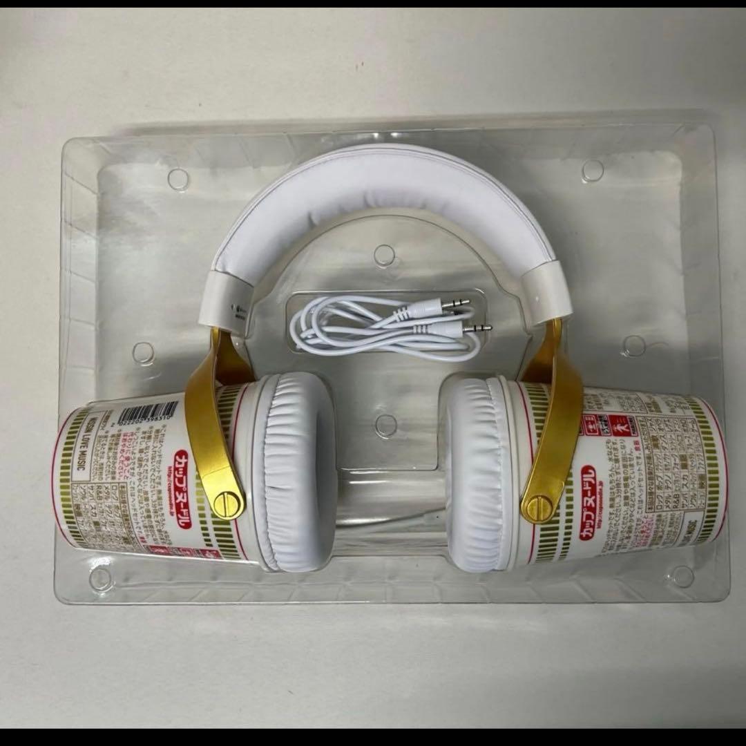 【非売品】カップヌードル Bluetooth(有線可能)ヘッドホン