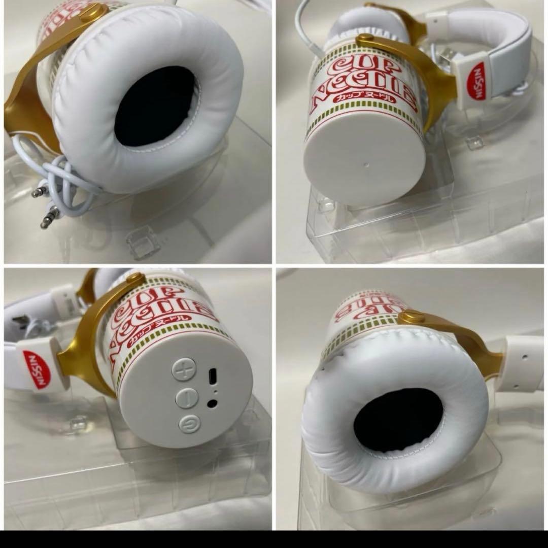 【非売品】カップヌードル Bluetooth(有線可能)ヘッドホン