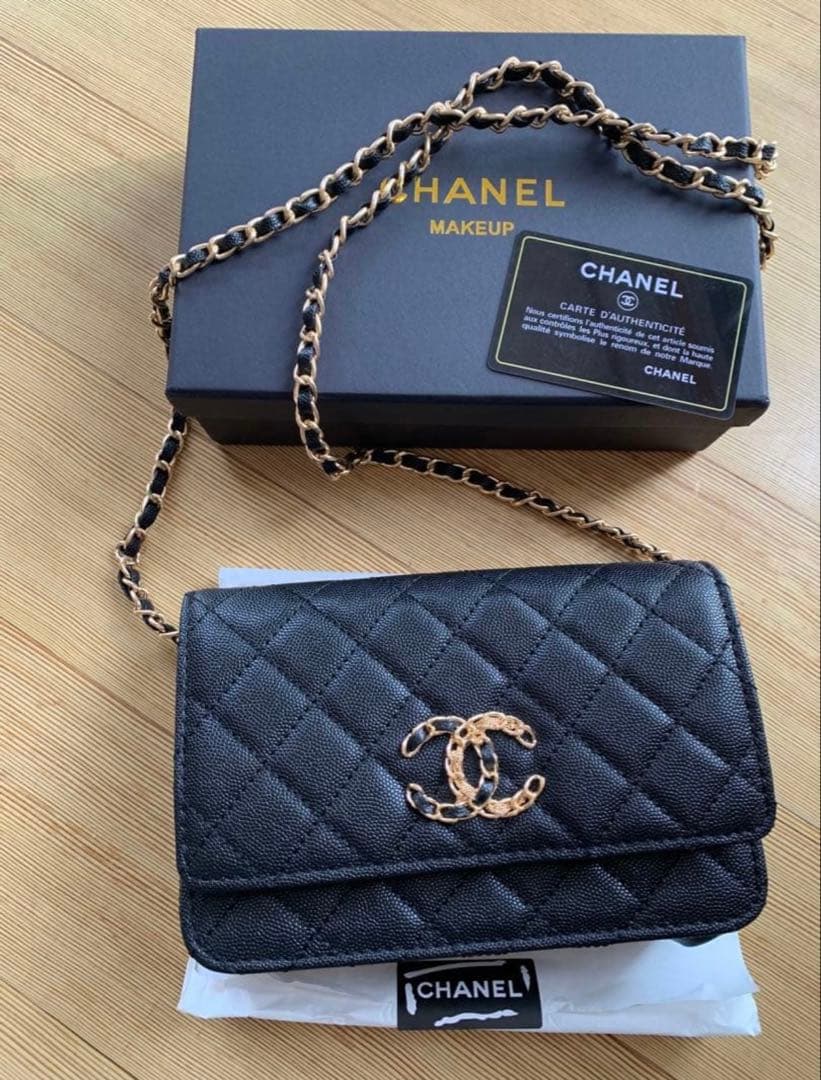 新品未使用 ショルダーバッグ シャネルロゴCHANELマーク ノベルティ 結婚式