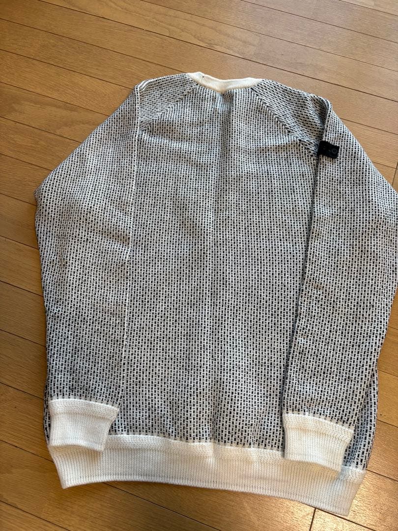 BRIEFING ニット　ロゴセーター L