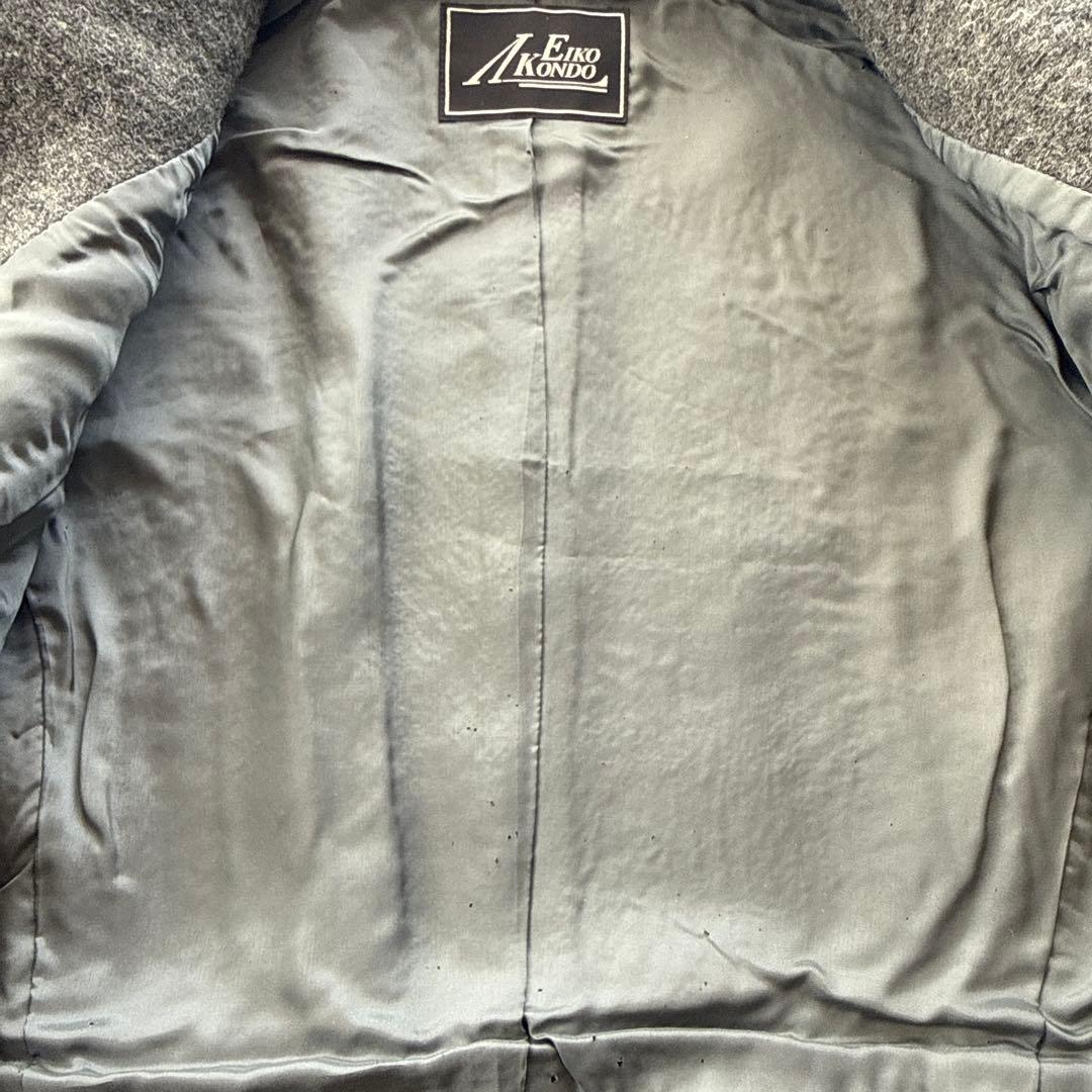 エイココンドウ【L相当】ウール100% 日本製 エレガント／ウールジャケット