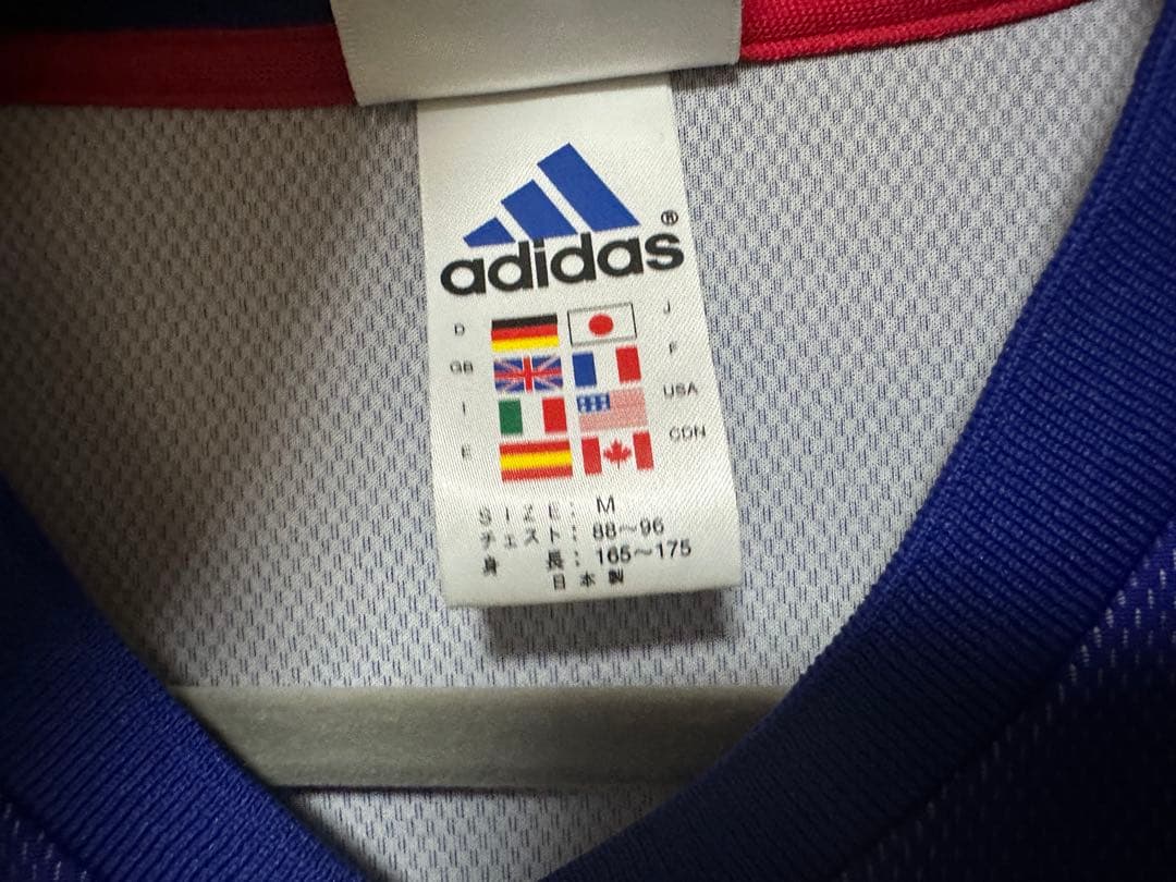 【美品】日本代表 2002 日韓W杯 ホーム 中田英寿 ユニフォーム M 正規品