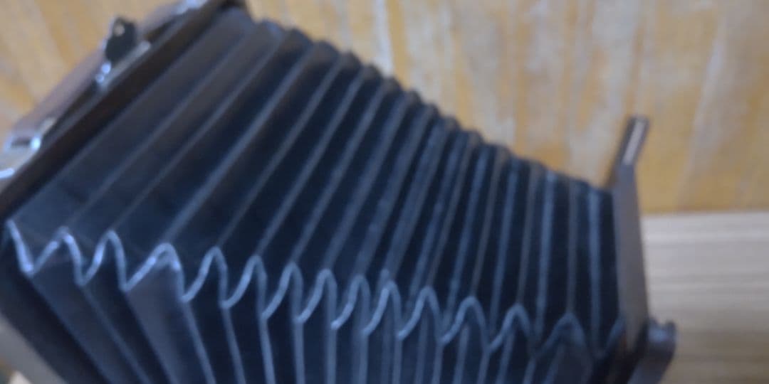 レトロ OKUHARA CAMERA オクハラカメラ 蛇腹 木製 大判　LPL