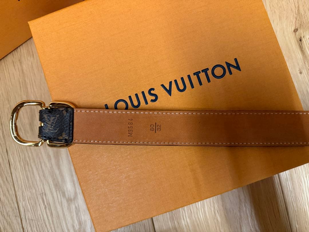 Louis Vuitton ルイヴィトン モノグラム レディースベルト 箱付き