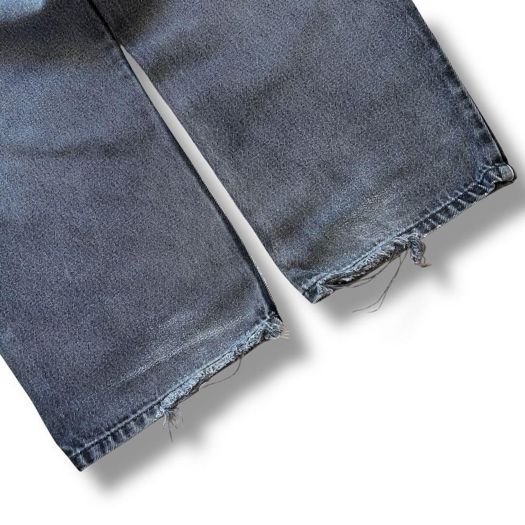 リーバイス 550 ブラックデニム バギーパンツ W36 L29 墨黒 ゆるだぼ