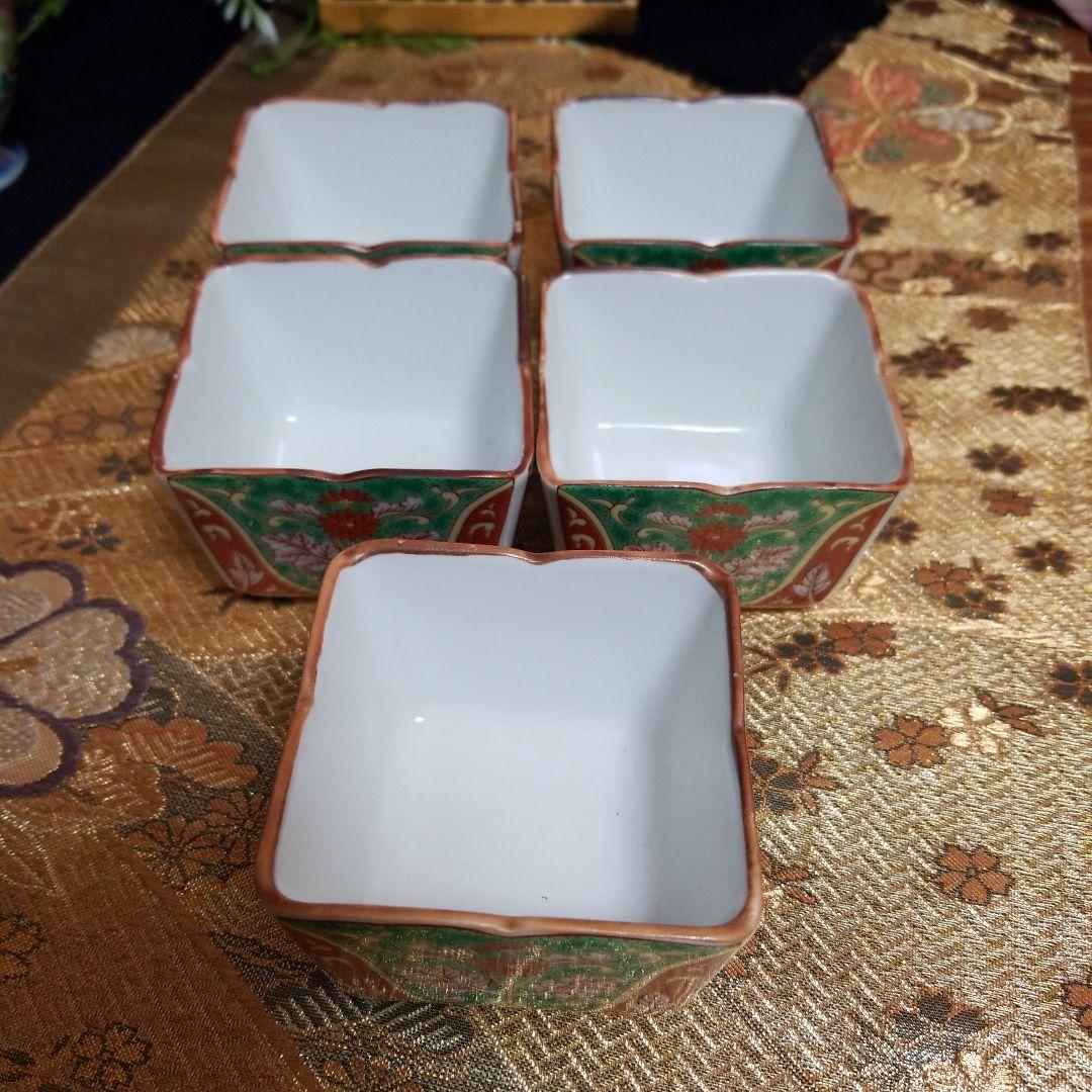 【未使用】　◆ 五人様お膳揃 ◆　有田焼 　仁祥窯 清秀 華山窯古伊万里　30品