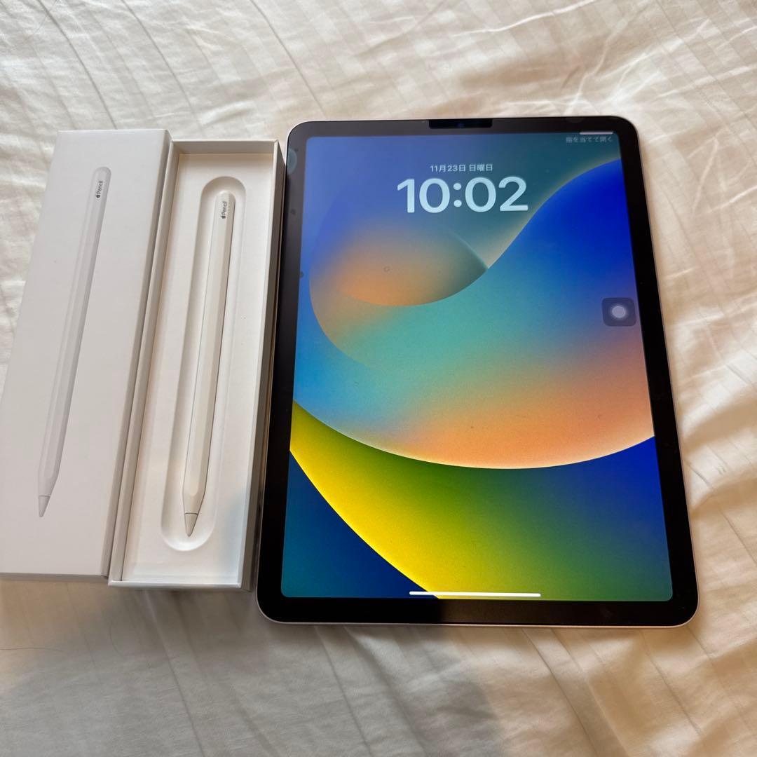 【美品】iPad Air 第5世代 64GB+Apple Pencil第2世代