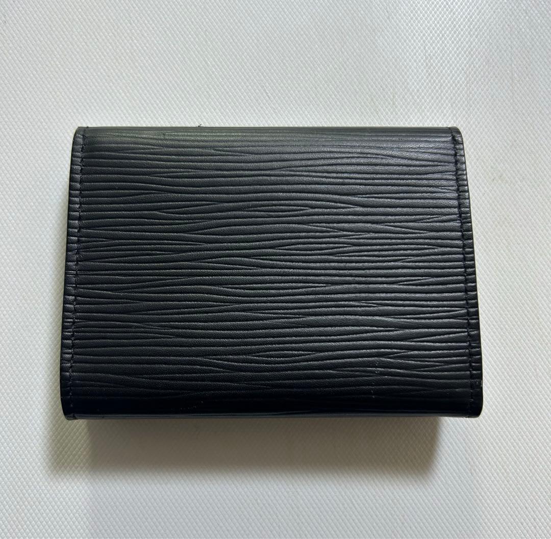 ルイヴィトン　エピ　名刺入れ　カード入れ　ノワールブラック