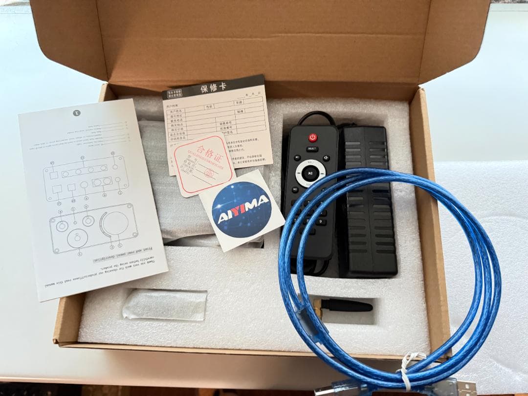 AIYIMA TUBE-T9 真空管アンプ 本体【訳あり】