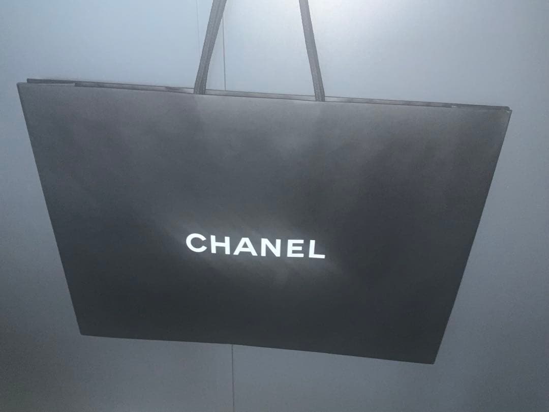 CHANEL ショップ袋 黒　15枚　カメリア付