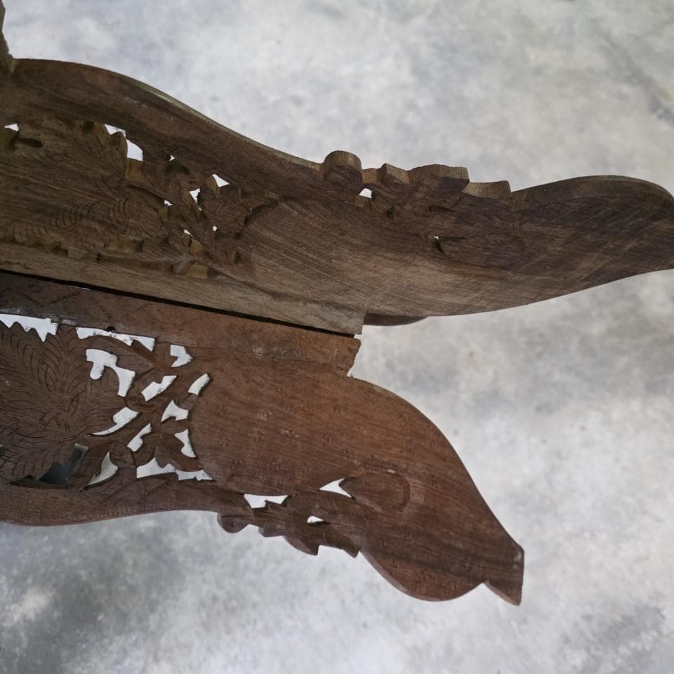 木製 飾り台 花形 花台 香台 盆栽台 高台