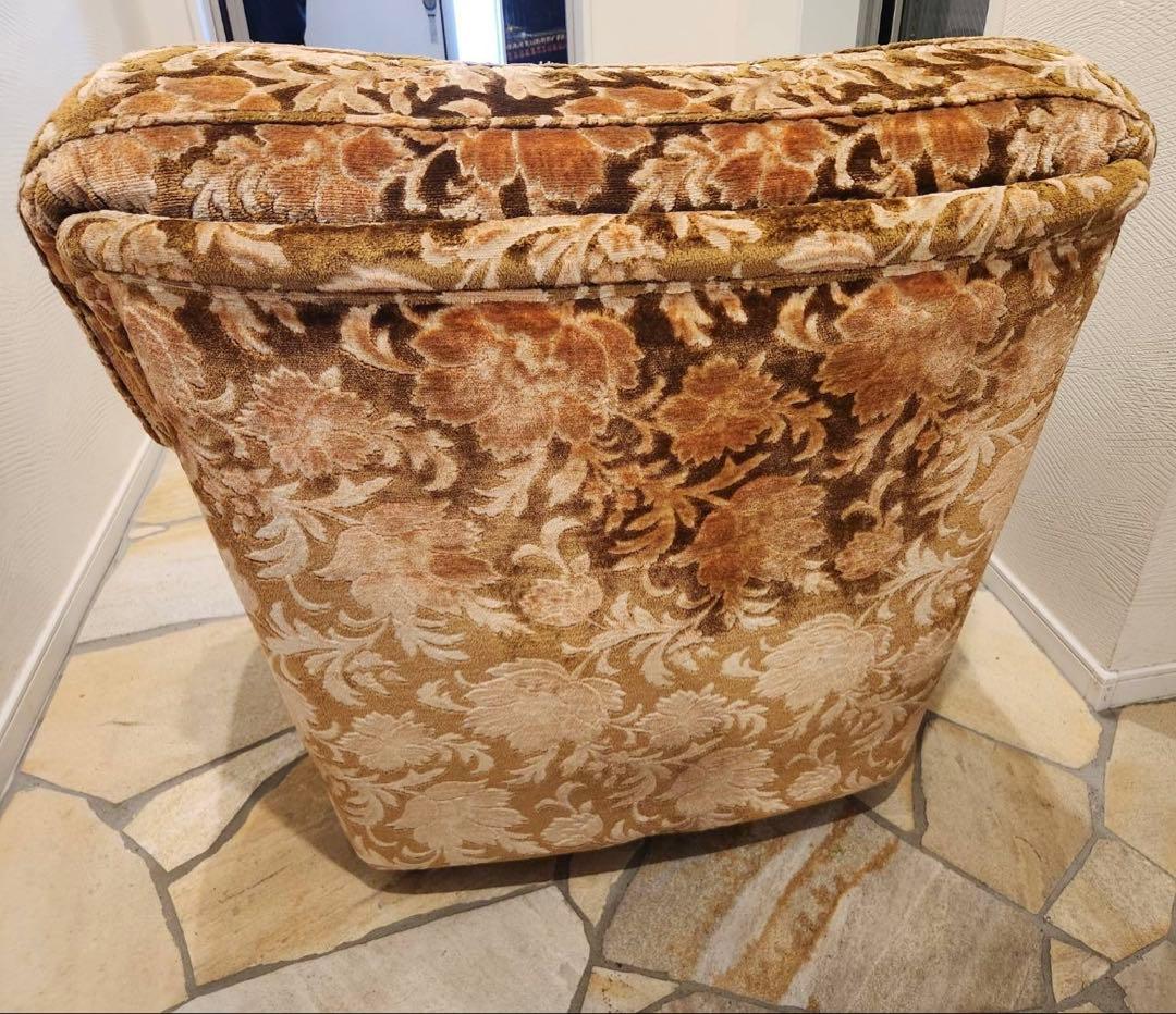 オールドカリモクkarimoku 金華山1人掛けソファ クラシック　アンティーク