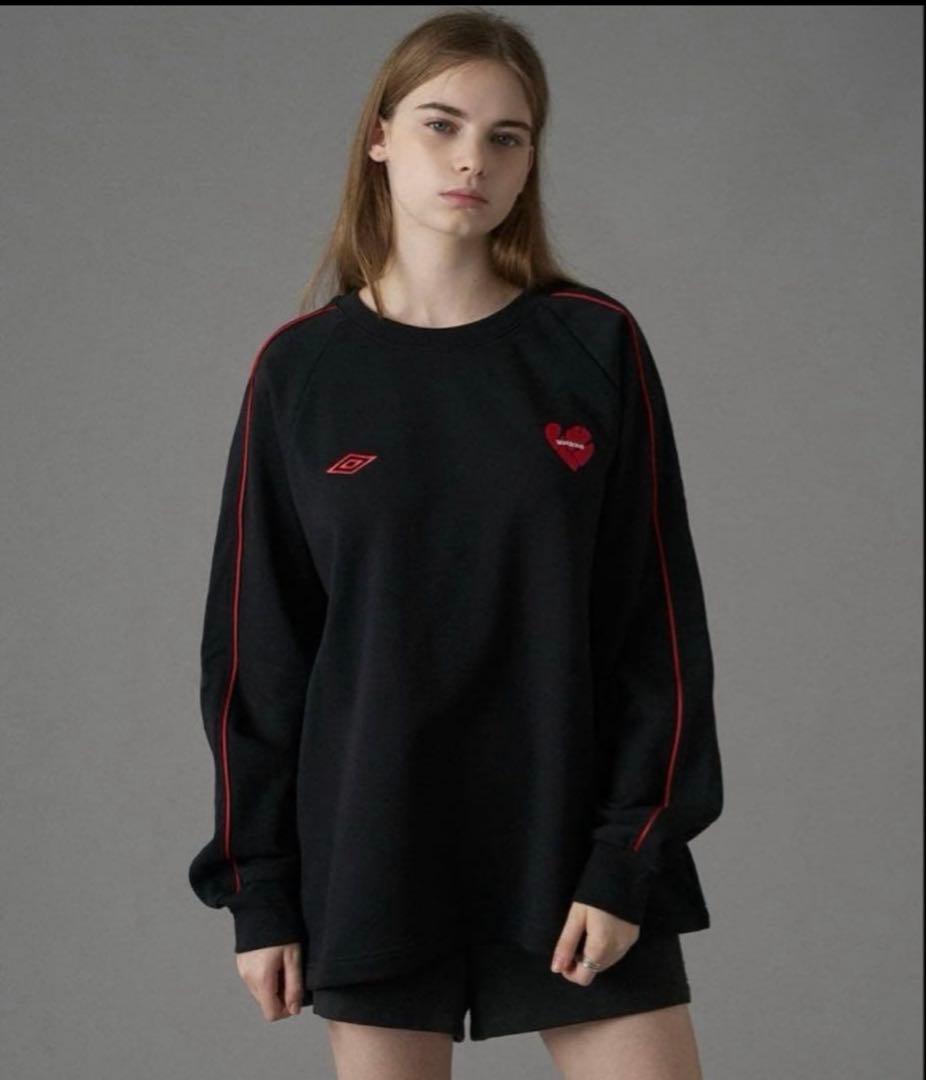 ONCILY UMBRO コラボ PIPING DRAW CODE SWEAT