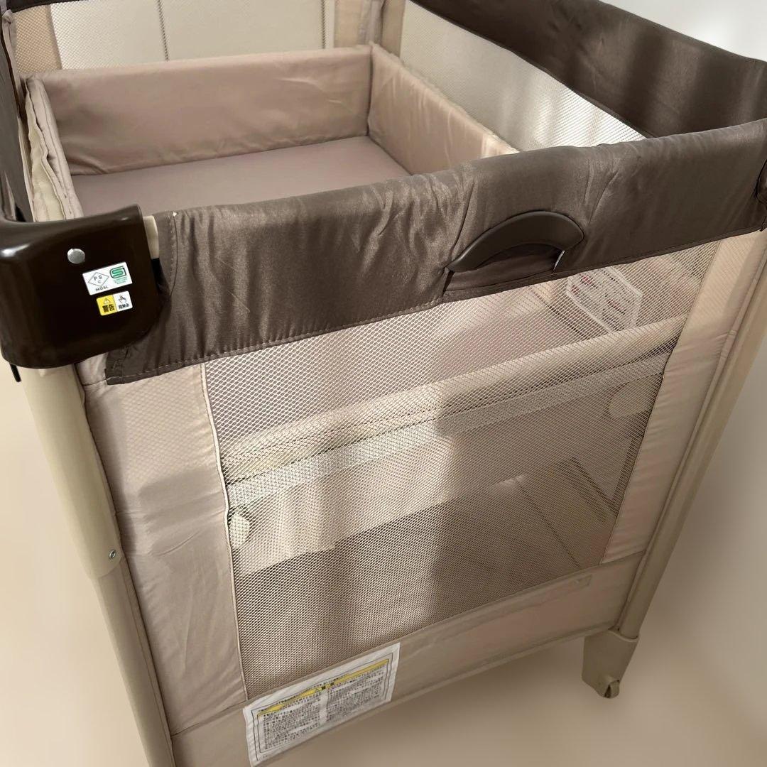 Aprica ココネルエアー ベビーベッド 折りたたみ