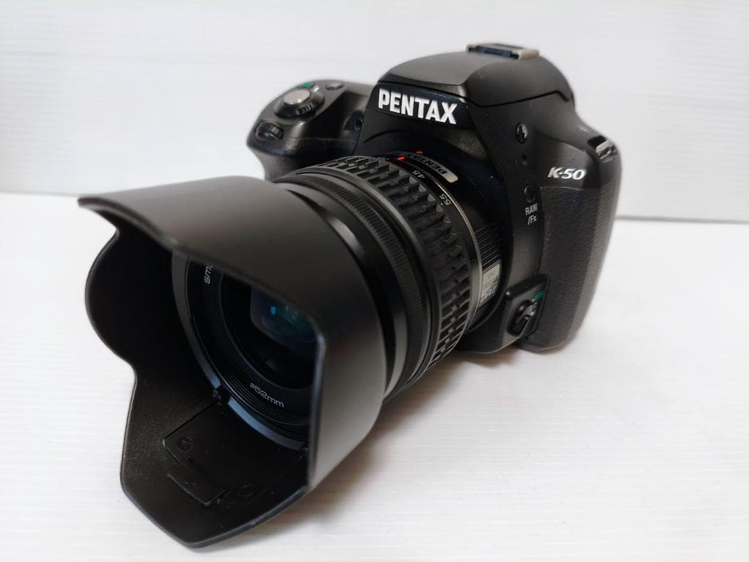【黒死病対策済】PENTAX K-50 ダブルズーム バッグ付き