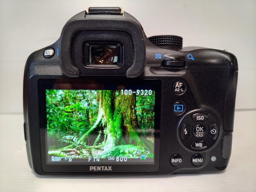 【黒死病対策済】PENTAX K-50 ダブルズーム バッグ付き