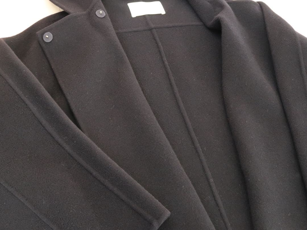 Ballsey プレミアムウールリバー フーデッドショートコート ネイビー 36