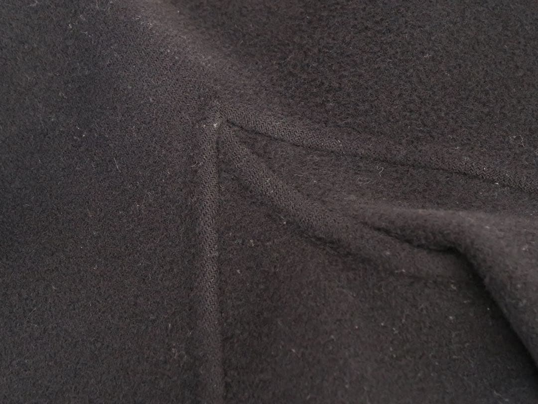 Ballsey プレミアムウールリバー フーデッドショートコート ネイビー 36