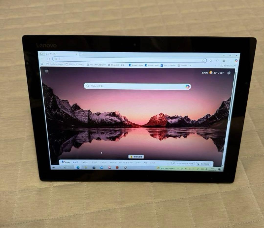 動作確認済Lenovo ideapad MIIX 700-12ISK ペンタブ