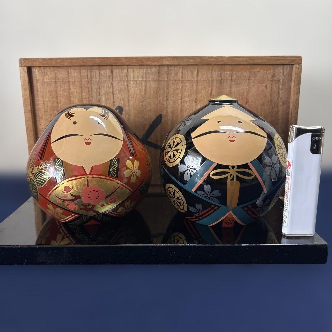 大内人形「木製お雛様」特大