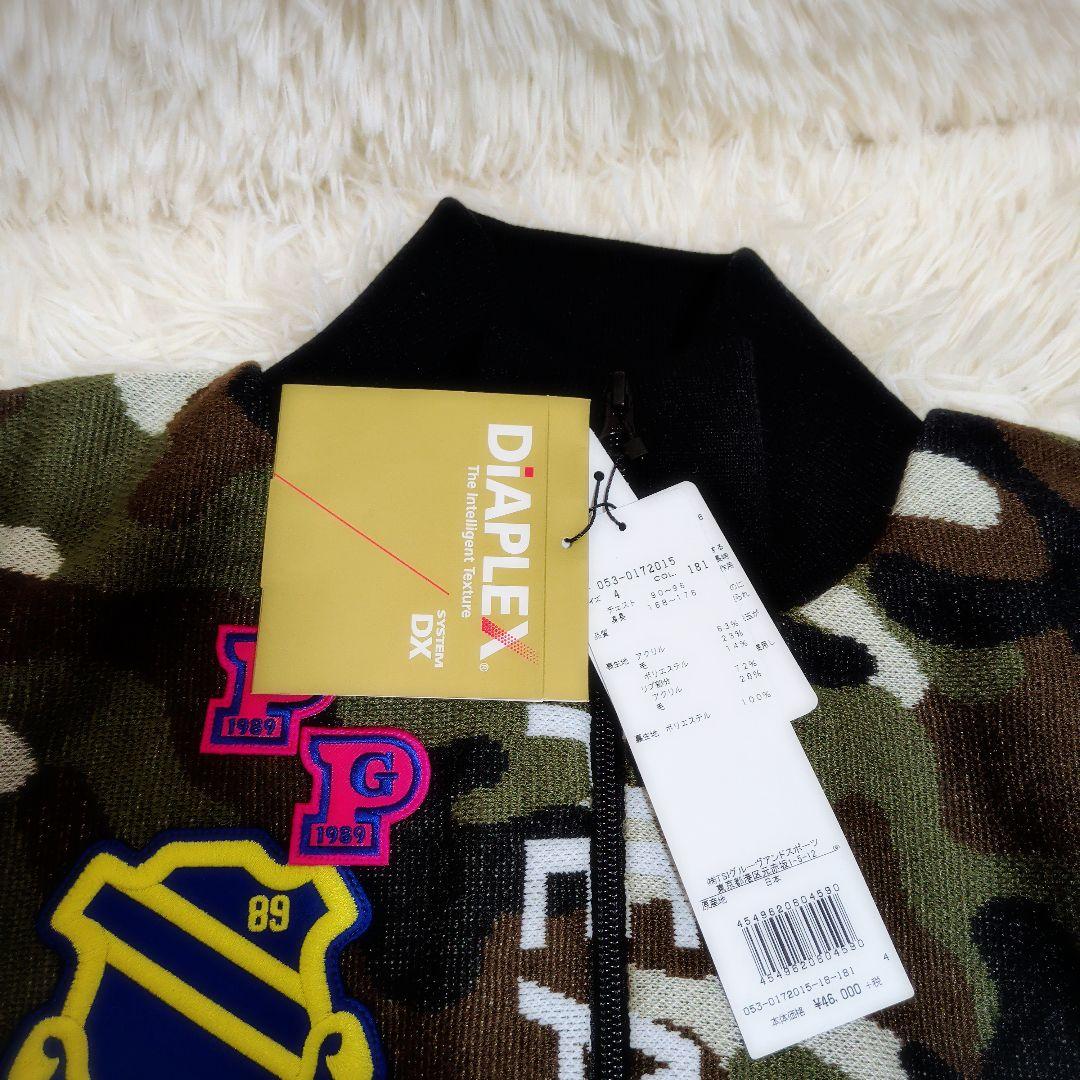 【新品】PEARLY GATES パーリーゲイツ ニットジップジャケット　4